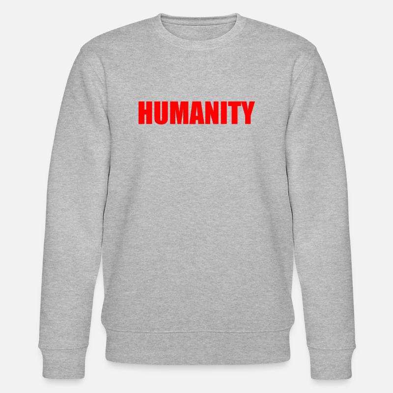 Humanity - Sweat bio CHANGER Stanley/Stella Unisexe - gris chiné