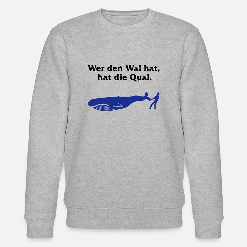 Wal = Qual - Stanley/Stella Unisex Bio-Sweatshirt CHANGER  - Grau meliert
