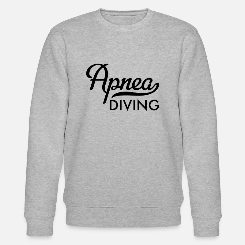 apnea - Stanley/Stella Unisex Bio-Sweatshirt CHANGER  - Grau meliert