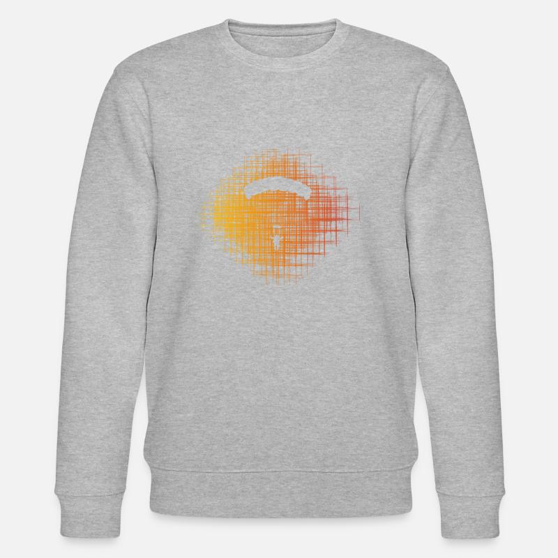 Paraglider - Stanley/Stella Unisex Bio-Sweatshirt CHANGER  - Grau meliert