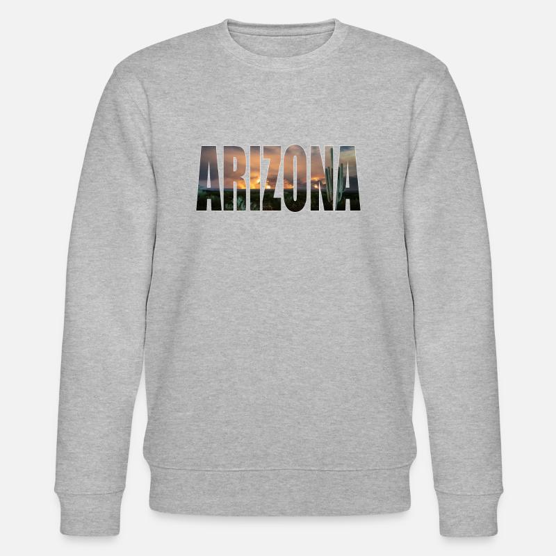 arizona - Stanley/Stella Unisex Bio-Sweatshirt CHANGER  - Grau meliert