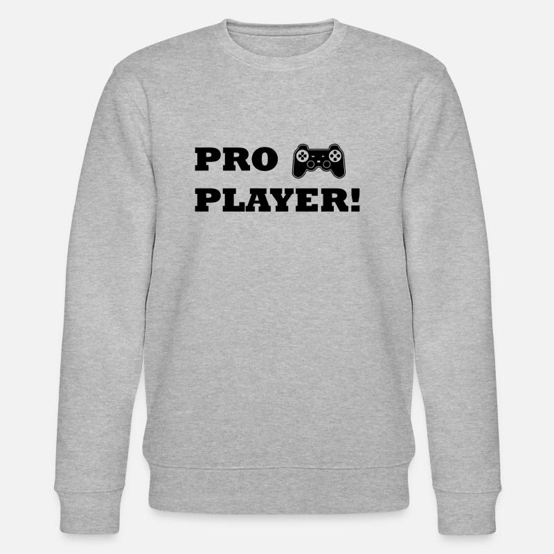 Game Gaming PC - Stanley/Stella Unisex Bio-Sweatshirt CHANGER  - Grau meliert