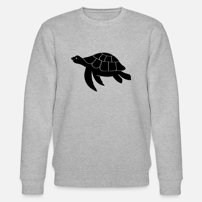 turtle - Stanley/Stella Unisex Bio-Sweatshirt CHANGER  - Grau meliert