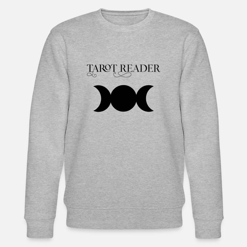 Tarot Reader - Stanley/Stella Unisex Bio-Sweatshirt CHANGER  - Grau meliert
