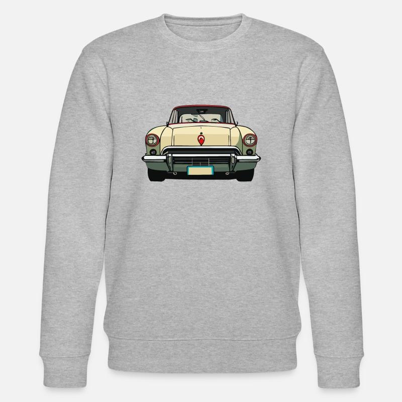 Oldtimer-Spielzeugauto - Stanley/Stella Unisex Bio-Sweatshirt CHANGER  - Grau meliert