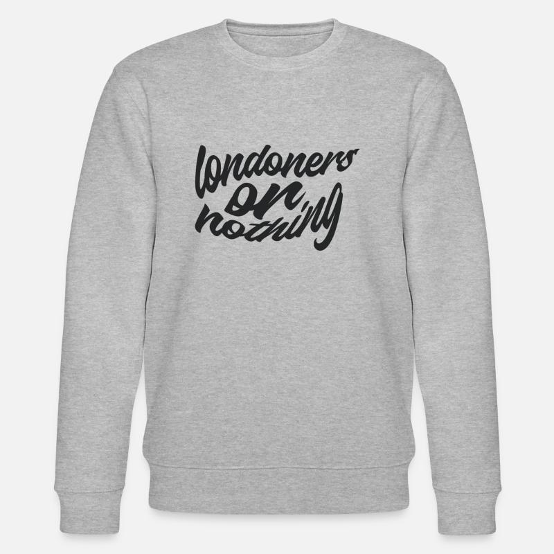 Londoner oder nichts - Stanley/Stella Unisex Bio-Sweatshirt CHANGER  - Grau meliert