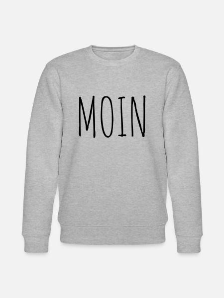MOIN TYPO - Stanley/Stella Unisex Bio-Sweatshirt CHANGER - Grau meliert