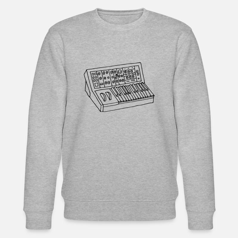 Synthesizer - Stanley/Stella Unisex Bio-Sweatshirt CHANGER  - Grau meliert