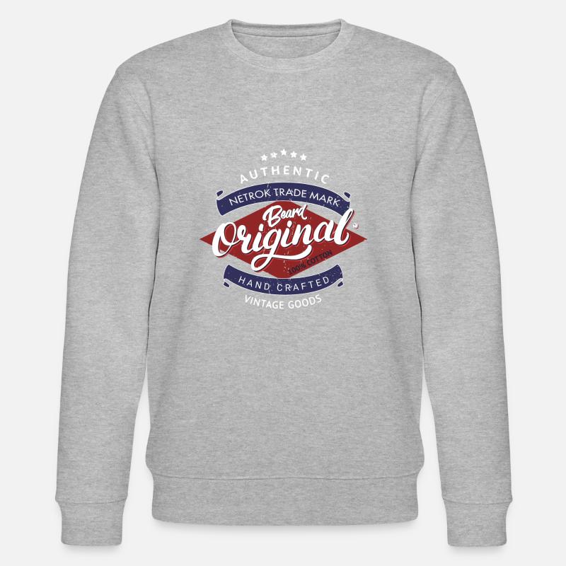 Beard Original - Stanley/Stella Unisex Bio-Sweatshirt CHANGER  - Grau meliert