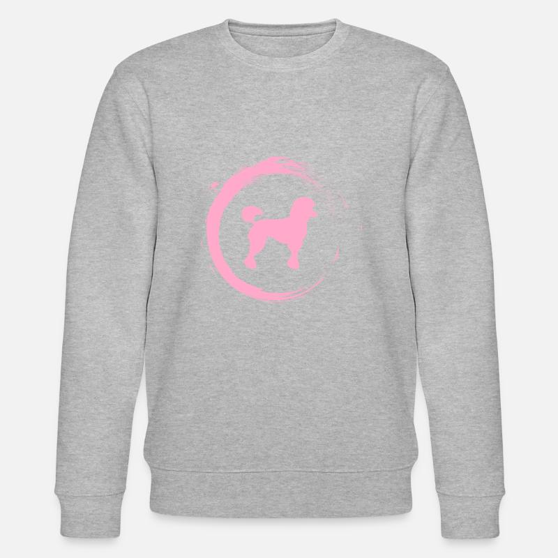 Pudel - Stanley/Stella Unisex Bio-Sweatshirt CHANGER  - Grau meliert