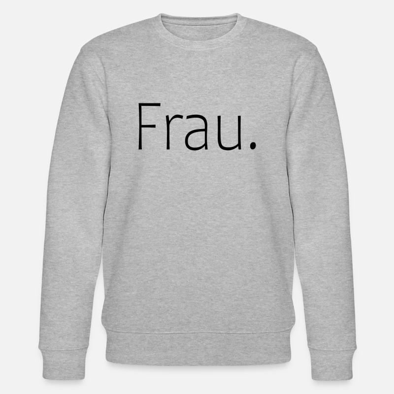 Frau. - Stanley/Stella Unisex Bio-Sweatshirt CHANGER  - Grau meliert