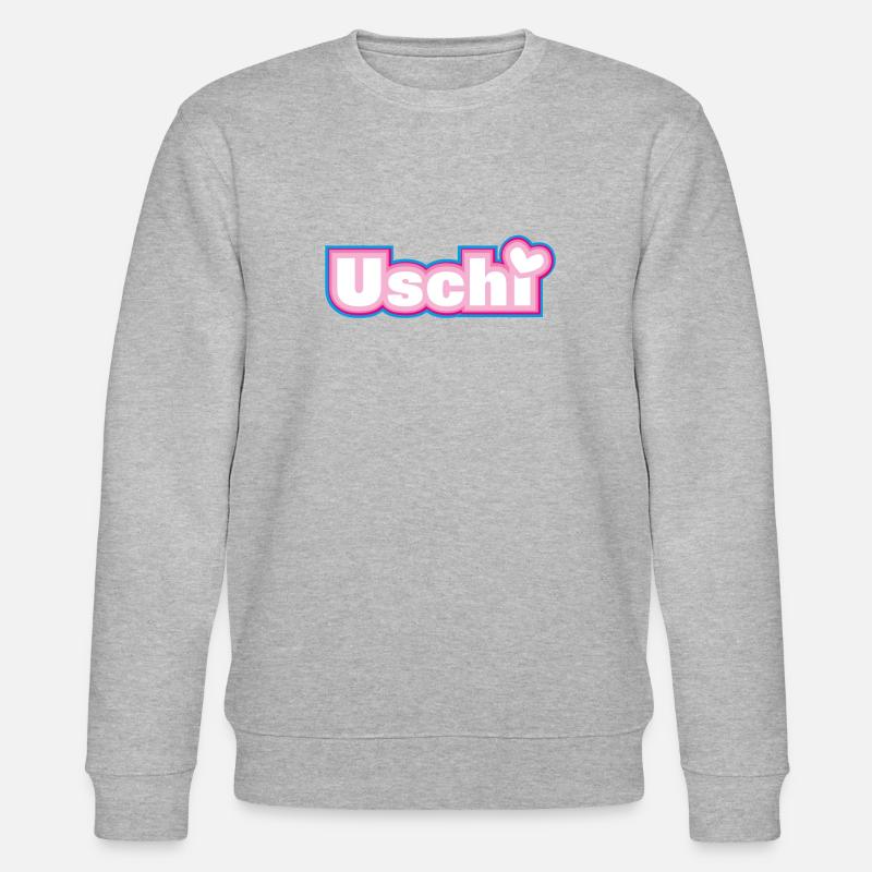 Uschi - Stanley/Stella Unisex Bio-Sweatshirt CHANGER  - Grau meliert