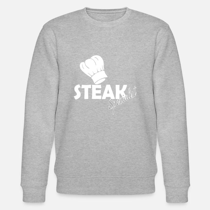steak - Sweat bio CHANGER Stanley/Stella Unisexe - gris chiné