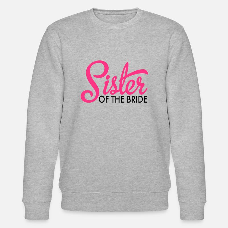 bride - Stanley/Stella Unisex Bio-Sweatshirt CHANGER  - Grau meliert