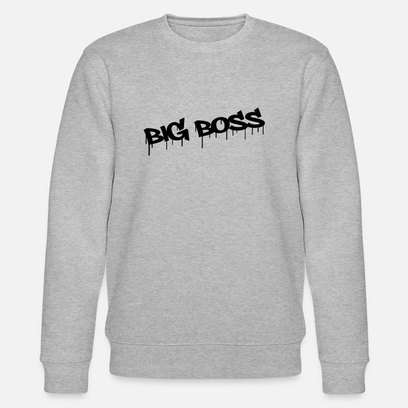 Big Boss - Sweat bio CHANGER Stanley/Stella Unisexe - gris chiné