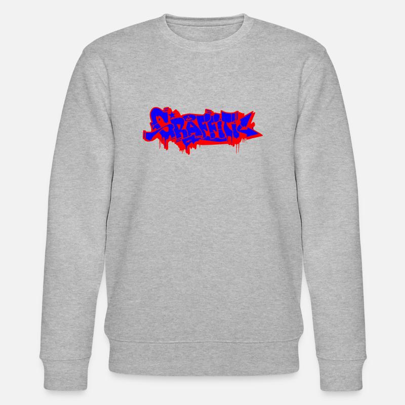 GRAFFITI - Sweat bio CHANGER Stanley/Stella Unisexe - gris chiné