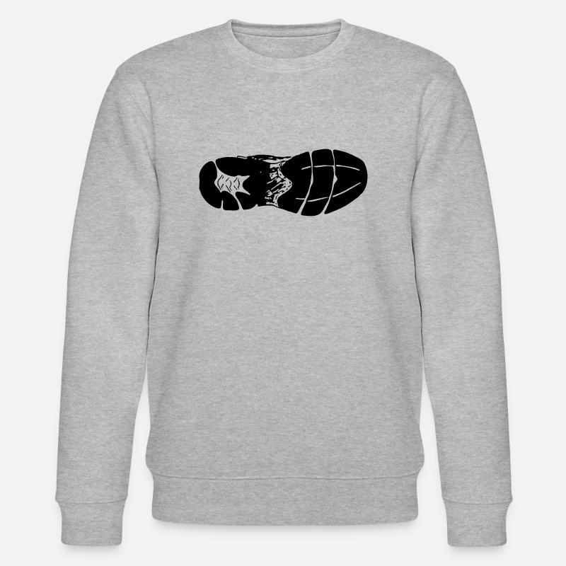 Sohle Laufschuh - Stanley/Stella Unisex Bio-Sweatshirt CHANGER  - Grau meliert