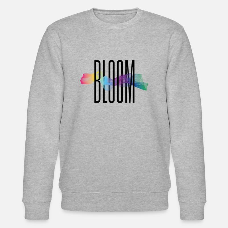 FLEURIR - Sweat bio CHANGER Stanley/Stella Unisexe - gris chiné