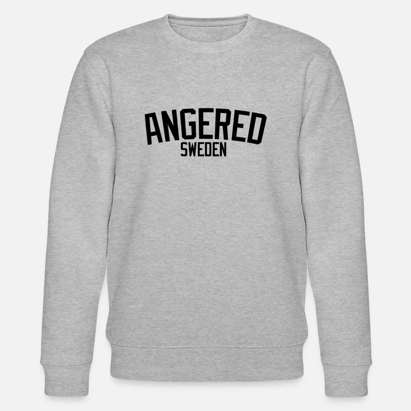 Verärgertes Göteborg - Stanley/Stella Unisex Bio-Sweatshirt CHANGER  - Grau meliert