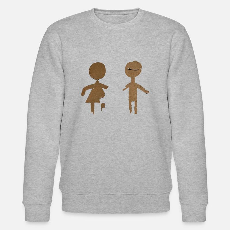 Himpelchen and Pimpelchen - Stanley/Stella CHANGER Unisex Organic Sweatshirt - heather grey