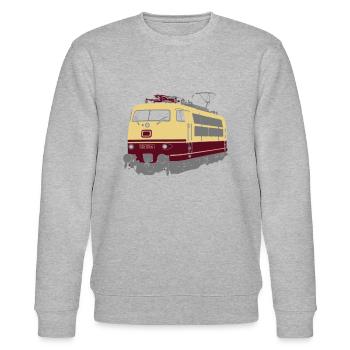 Class 103 - Stanley/Stella CHANGER Unisex Organic Sweatshirt - heather grey - Front - Nik (191cm) & Marisol (170cm)