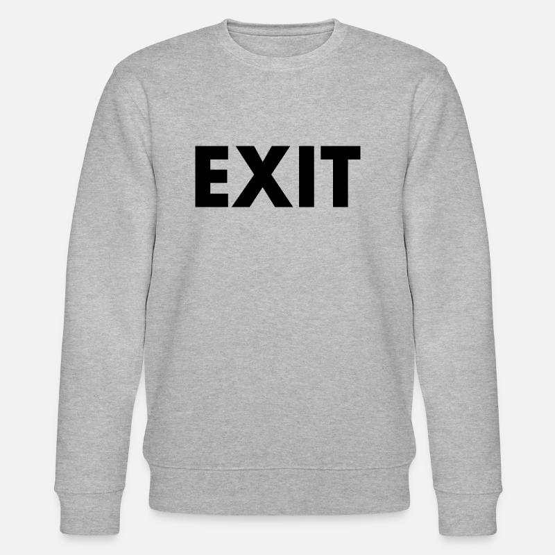 Exit - Stanley/Stella CHANGER Unisex Organic Sweatshirt - heather grey