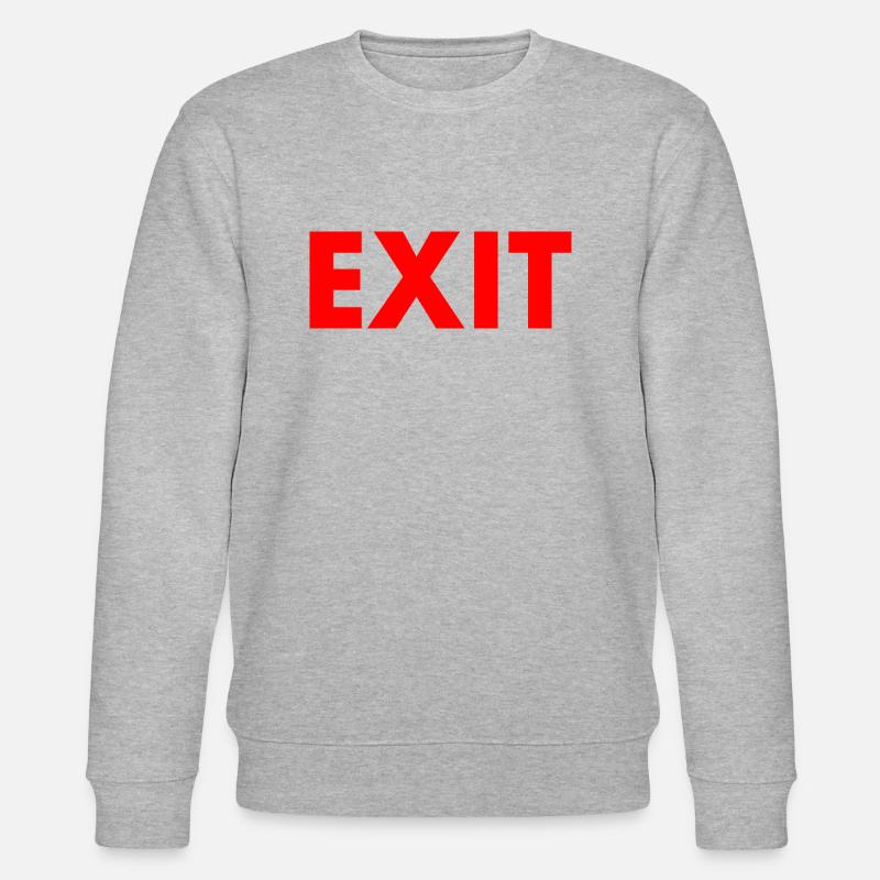 Exit - Sweat bio CHANGER Stanley/Stella Unisexe - gris chiné