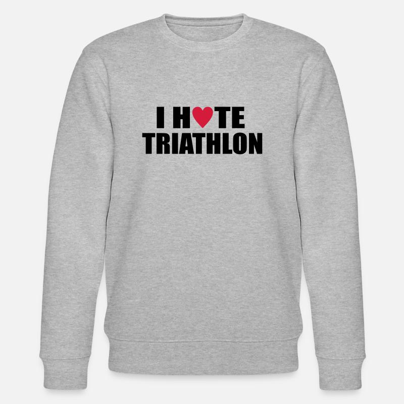 triathlon - Stanley/Stella Unisex Bio-Sweatshirt CHANGER  - Grau meliert
