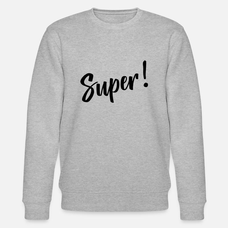 Super - Stanley/Stella Unisex Bio-Sweatshirt CHANGER  - Grau meliert