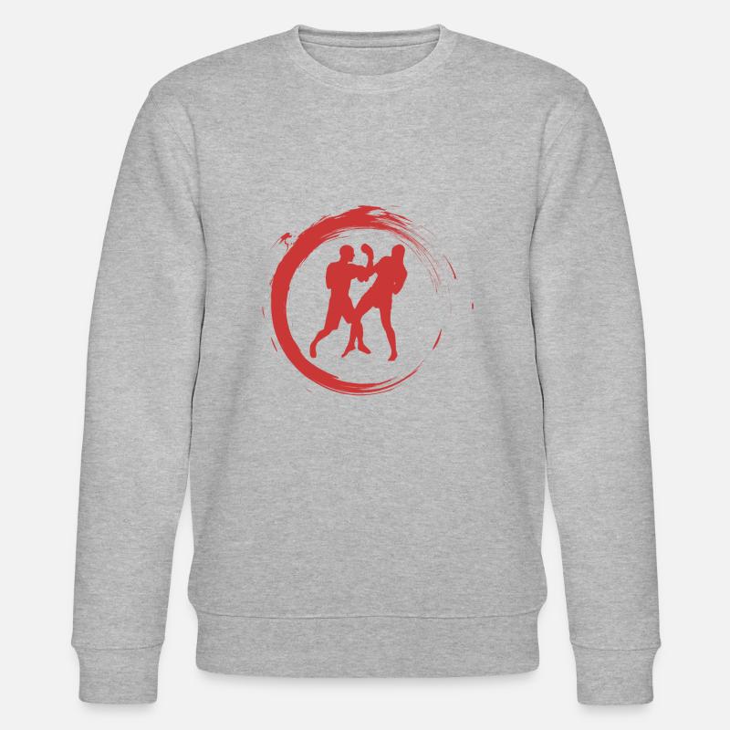 boxe - Sweat bio CHANGER Stanley/Stella Unisexe - gris chiné