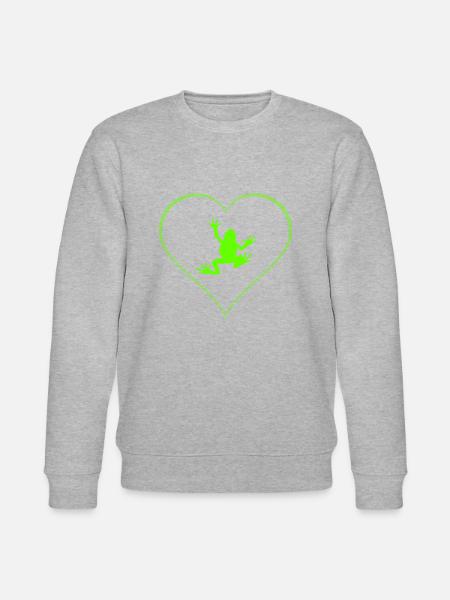 Frosch - Stanley/Stella Unisex Bio-Sweatshirt CHANGER - Grau meliert