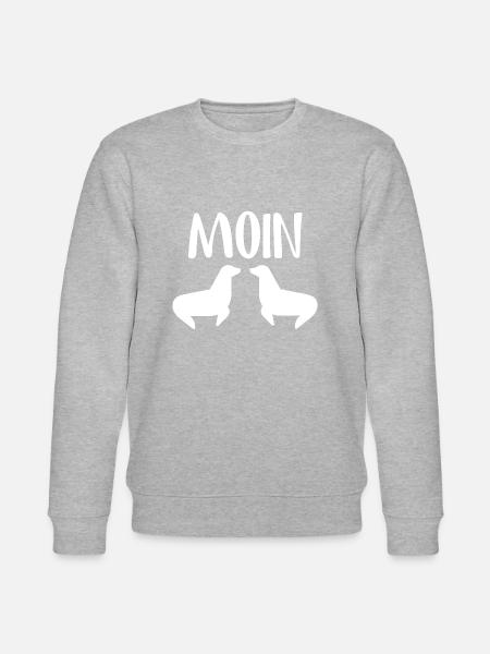 Moin seals - Stanley/Stella CHANGER Unisex Organic Sweatshirt - heather grey