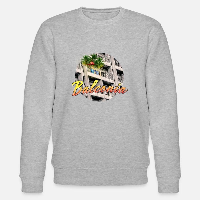 BALCONIA - Sweat bio CHANGER Stanley/Stella Unisexe - gris chiné
