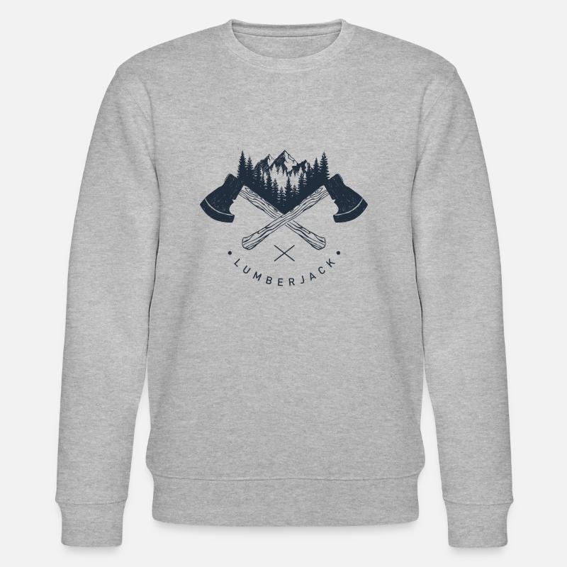 bois - Sweat bio CHANGER Stanley/Stella Unisexe - gris chiné