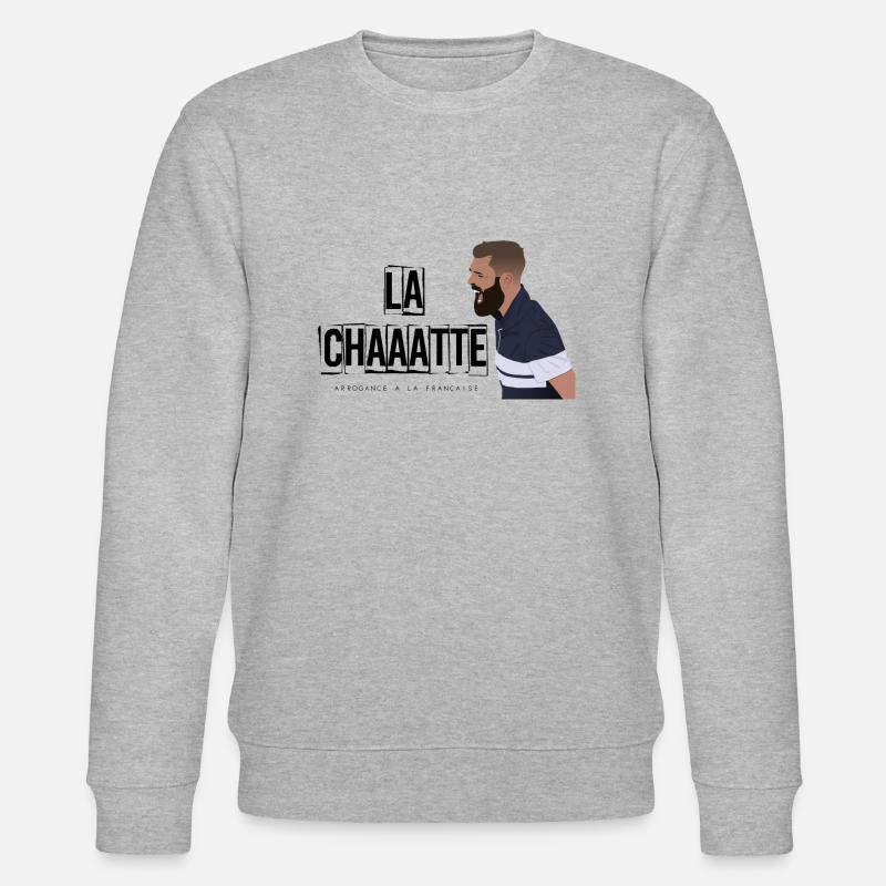 LA CHAAATTE - Sweat bio CHANGER Stanley/Stella Unisexe - gris chiné
