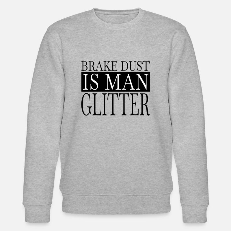 automobile baseballcoffeemug - Stanley/Stella Unisex Bio-Sweatshirt CHANGER  - Grau meliert