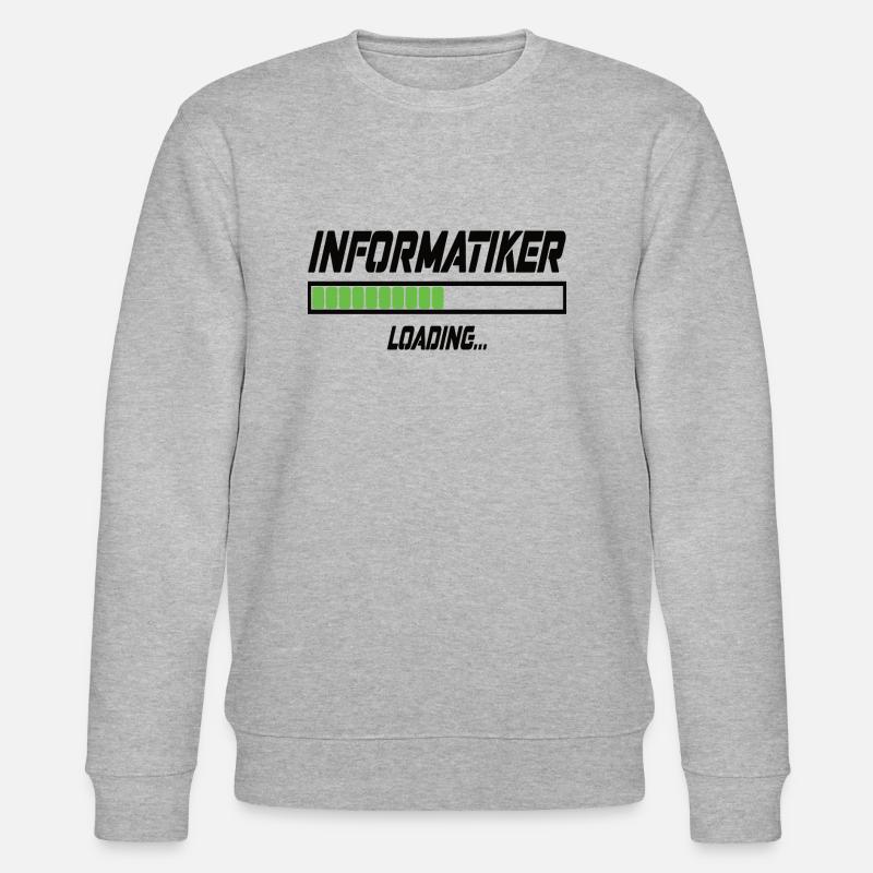 Informatiker Loading... - Stanley/Stella Unisex Bio-Sweatshirt CHANGER  - Grau meliert