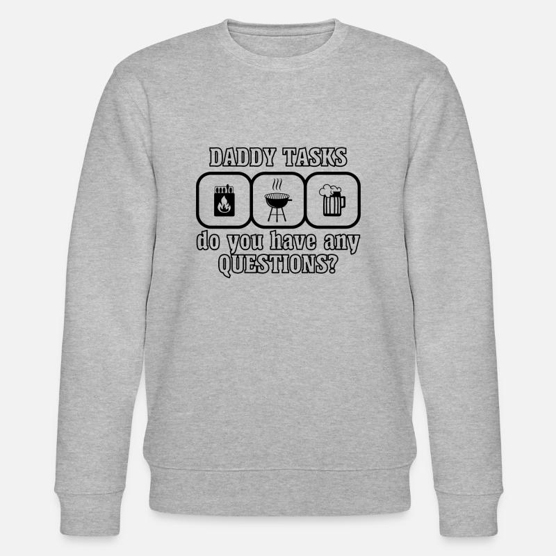 TÂCHES DE PAPA - Sweat bio CHANGER Stanley/Stella Unisexe - gris chiné