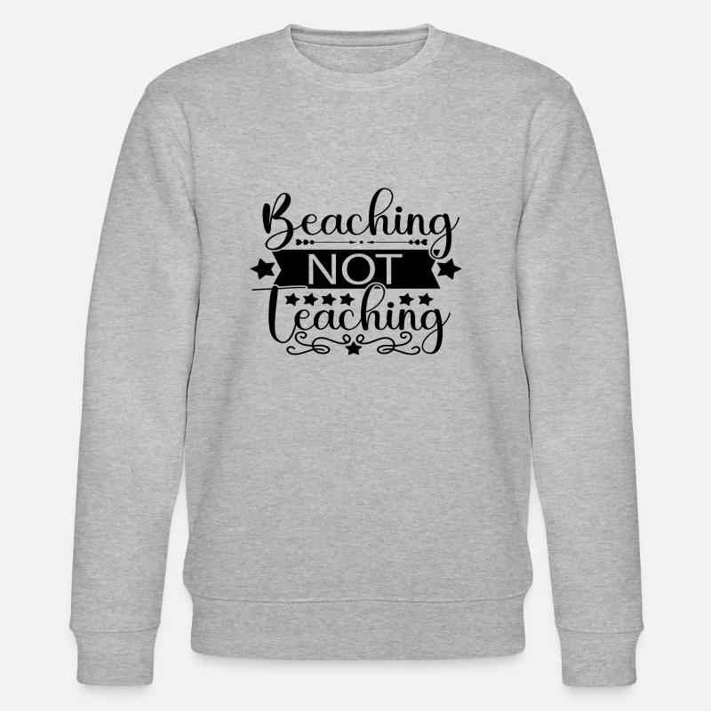 Échouer sans enseigner - Sweat bio CHANGER Stanley/Stella Unisexe - gris chiné