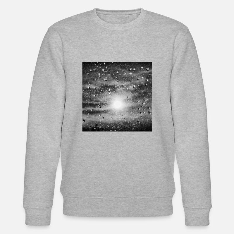Sonne und Regen - Stanley/Stella Unisex Bio-Sweatshirt CHANGER  - Grau meliert
