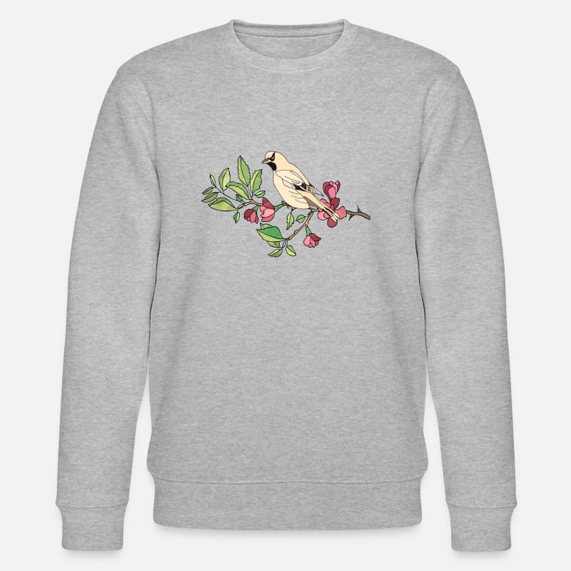 Bird - Stanley/Stella CHANGER Unisex Organic Sweatshirt - heather grey