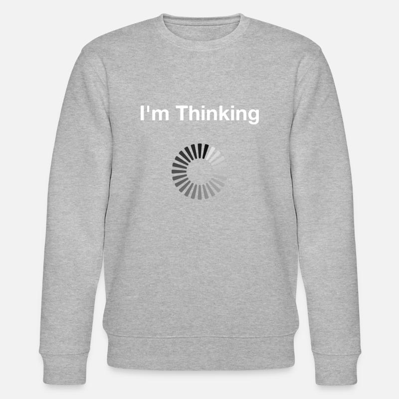 Programmierer Softwareentwickler Coder Sprüche - Stanley/Stella Unisex Bio-Sweatshirt CHANGER  - Grau meliert