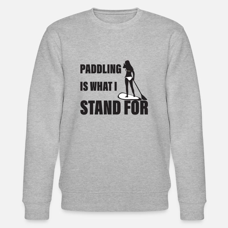 SUP - Stanley/Stella Unisex Bio-Sweatshirt CHANGER  - Grau meliert