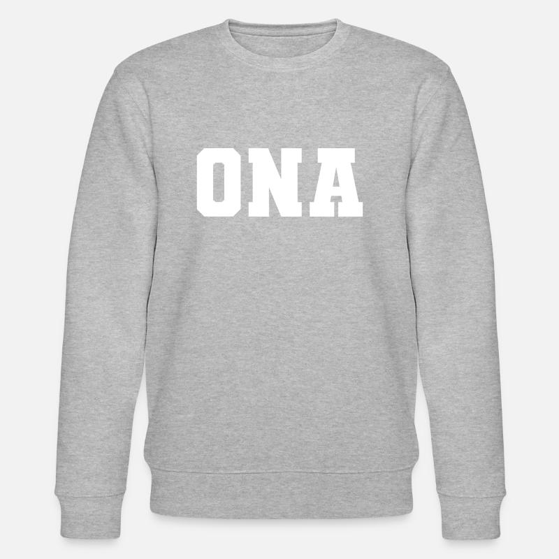 Nom - Ona - Sweat bio CHANGER Stanley/Stella Unisexe - gris chiné