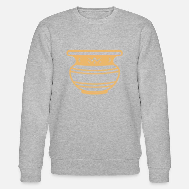 Töpferei - Stanley/Stella Unisex Bio-Sweatshirt CHANGER - Grau meliert