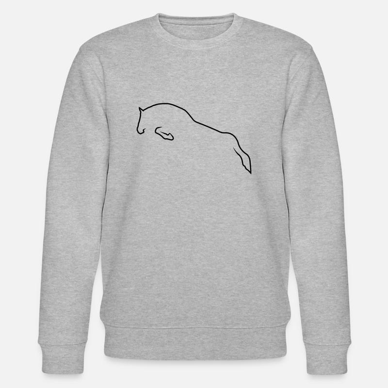 Cheval de saut - Sweat bio CHANGER Stanley/Stella Unisexe - gris chiné