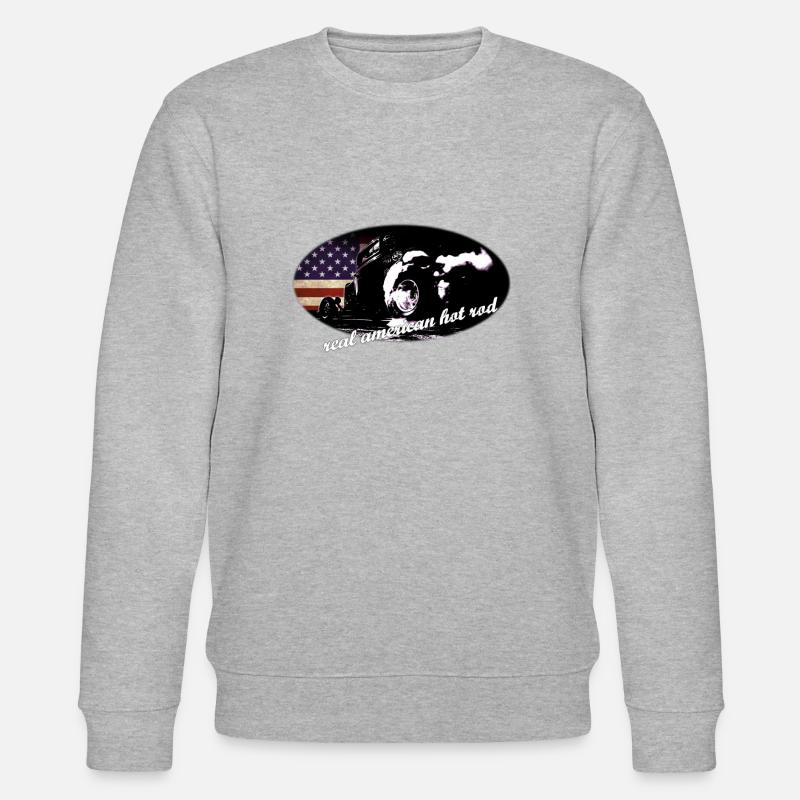 hot_rod_1 - Stanley/Stella Unisex Bio-Sweatshirt CHANGER  - Grau meliert