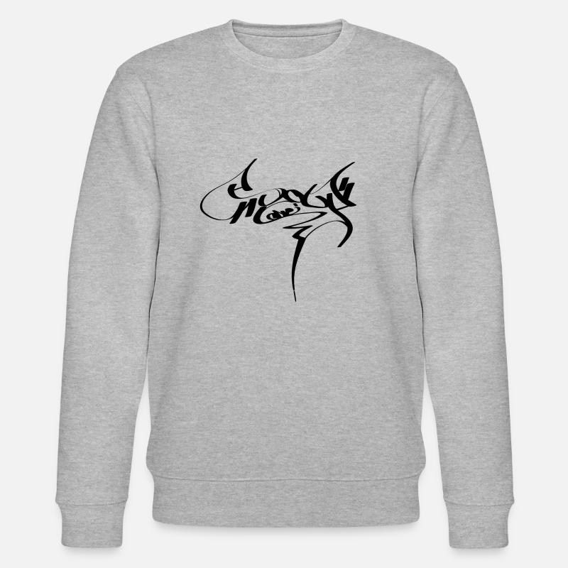 graffiti - Sweat bio CHANGER Stanley/Stella Unisexe - gris chiné