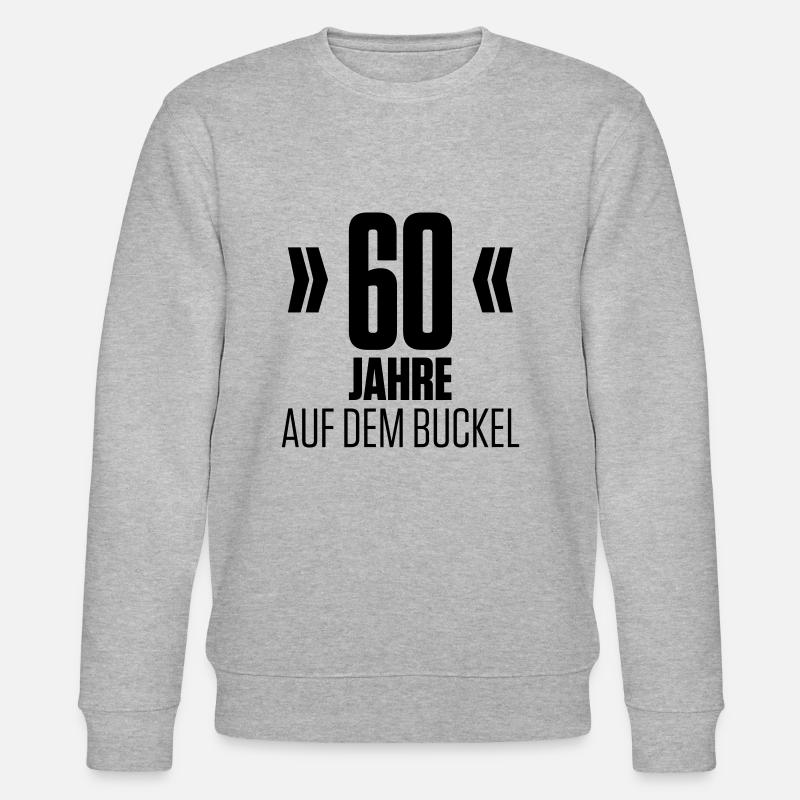 60e anniversaire - Sweat bio CHANGER Stanley/Stella Unisexe - gris chiné