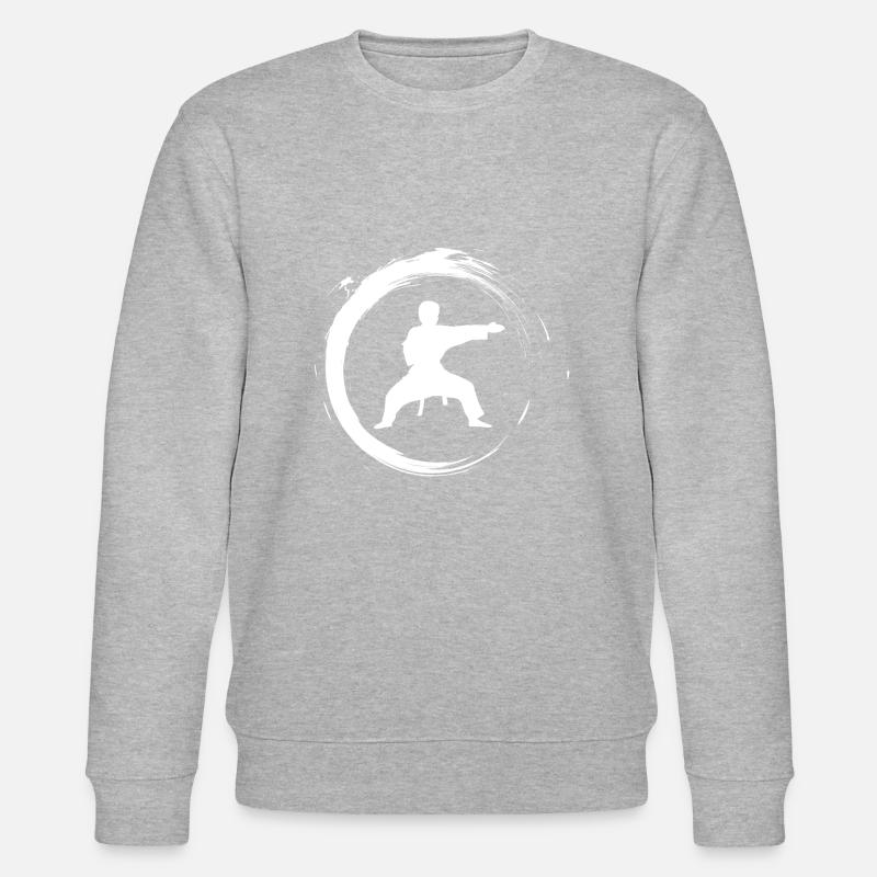 Karaté - Sweat bio CHANGER Stanley/Stella Unisexe - gris chiné